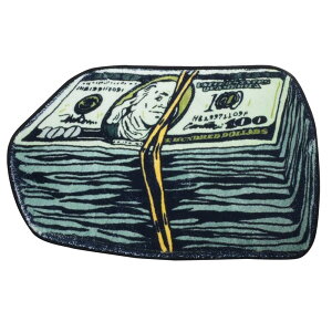 �t���A�}�b�g Money Rug 100�h������ Dollar-B �}�l�[���O �t���A�[�}�b�g ���փ}�b�g �L�b�`���}�b�g �o�X�}�b�g �A�����J���G�� �C���e���A FLOOR MAT �~�� �~���� ���O�}�b�g ���}�b�g ���ی�}�b