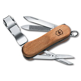 VICTORINOX アーミーナイフ ネイルクリップ 6463 ウッド [ ボックス ] ツールナイフ マルチツール 十徳ナイフ キャンピングナイフ 万能ナイフ 軍用ナイフ 万能ツール