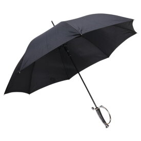 雨傘 サーベル型 105cm UVカット 黒 雨具 アンブレラ 曲剣 西洋剣 長傘 かさ カサ