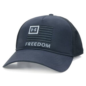 UNDER ARMOUR bVLbv Freedom Trucker Hat Y 1351640 [ ubN ] A_[A[}[ UA t[_gbJ[ 싅X Xq x[X{[Lbv ʔ ̔ LE ~^[S ^Ne