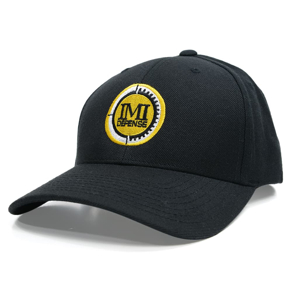 イスラエルのガン用品ブランドIMIディフェンスの公式キャップ IMI Defense スナップバックキャップ 帽子 メーカーロゴ刺繍入り ブラック IMIディフェンス Black Logo SNAPBACK HAT 野球帽 IMI-CAP02 ベースボールキャップ メンズ 通販 販売 LE装備