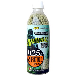 SIIS �o�C�IBB�e NATURAL BB 0.25g 2800������ PGB-06 �G�X�c�[�G�X 6mm �r�[�r�[�e �o�C�I�r�[�r�[�e �o�C�I�e �o�C�IBB �o�C�I�r�[�r�[ ������BB�e �o�C�I�v���X�`�b�N�e �G�RBB�e �O���[��BB�e �r�[�r