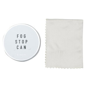 SiMON 曇り止め フォグストップ缶G くもり止めクロス 4514458212046 サイモン メガネ用くもり止め アルミ缶入りくもり止め 持続可能なレンズクリーナー 高性能防曇クロス 付属品 オプション 付帯