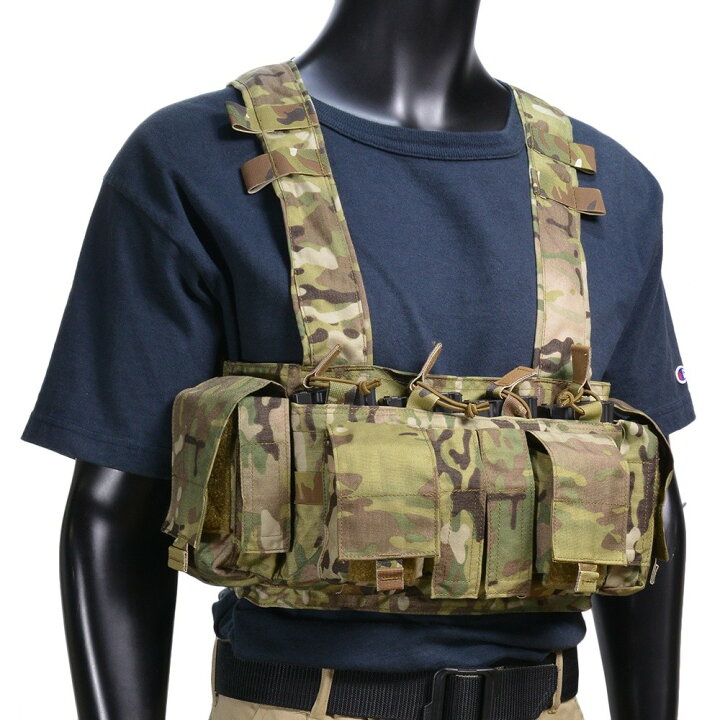 楽天市場】VTAC チェストリグ M4マグ4本・ピストルマグ2本収納可 VTAC 