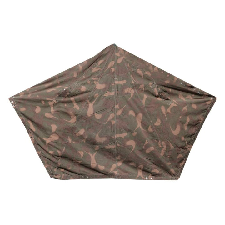 楽天市場】ハンガリー軍放出品 テントシート 軍幕 ハリケーン迷彩柄  