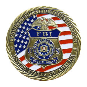 `WRC FBI  LO_ Challenge Coin LORC ~JG   ~` P[Xt ~^[_ ~^[RC tBMA  ʔ ̔ AG