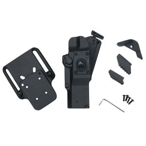 SOTAC �q�b�v�z���X�^�[ ��d���b�N�\�� XH15�AXH30�K�� ���C�g��p �}���`�t�B�b�g [ �u���b�N ] CQC�z���X�^�[ CQB�z���X�^�[ �ߐڊi�� ���e�X �x���g�z���X�^�[ MASTERFIRE Rapid Deploy�z���X�^�[ �^