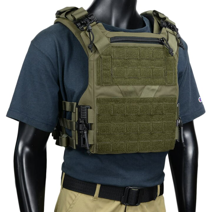 楽天市場】AGILITE プレートキャリア K19 レーザーカットMOLLE 