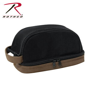 Rothco gx|[` Deluxe Canvas Travel Kit LoXn [ ubN ] XR gC^[obO LoXLbg  ANZT[ h pi ~^[ AEghA