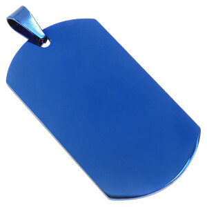 XeX hbO^Ov[g 5×2.7cm J[ [ u[ / c ] hbN^O F[ DOG TAG y_ggbv ₠  Ȃ YANZT[ hbO^Op[c ʕ[ Dog