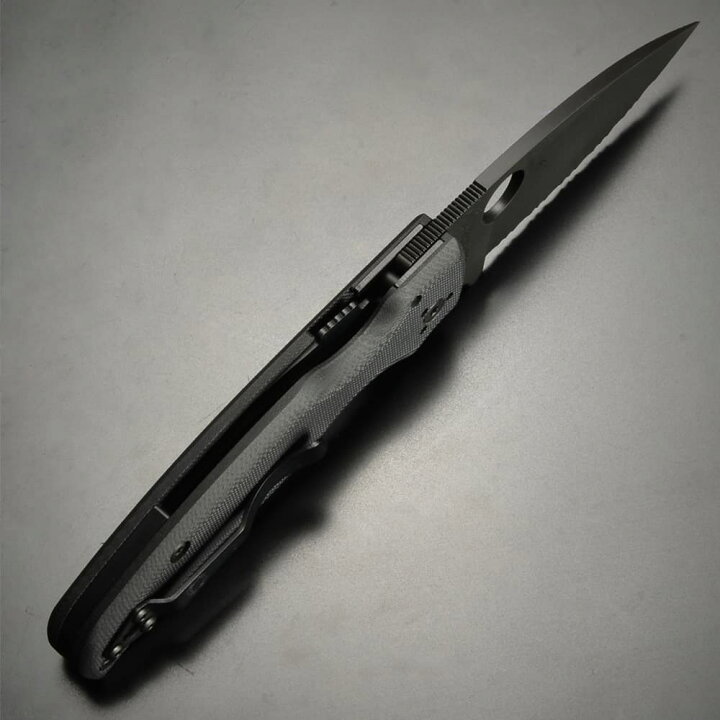 楽天市場】Spyderco 折りたたみナイフ Shaman コンプレッションロック 