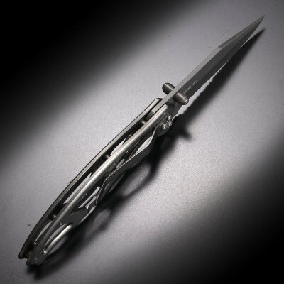 GERBER折りたたみナイフ8445パラフレーム1半波刃オールブラック|折り畳みナイフフォルダーフォールディングナイフホールディングナイフ