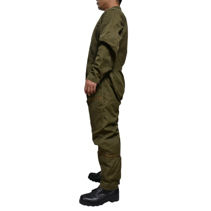 楽天市場】イタリア軍放出品 フライトスーツ 空軍 つなぎ 飛行服 OD 