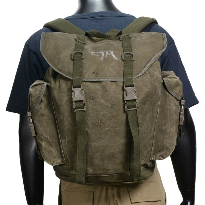 楽天市場】ドイツ軍放出品 リュックサック 山岳部隊 OD 西ドイツ 