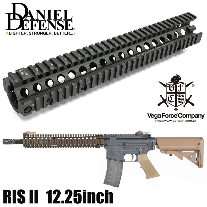 楽天市場】VFC ハンドガード DANIEL DEFENSE公認 RIS IIモデル 12.25 