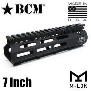BCM �n���h�K�[�h MCMR M-LOK �A���~������ M4/AR15�p [ �u���b�N / 7�C���` ] �č��� Bravo Company Manufacturing �u���{�[�J���p�j�[MFG �A�����J�� Made in USA Gunfighter M���b�N Free Float Handguard �K���t�@�C�^�[ 