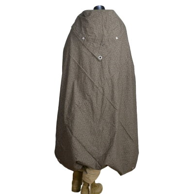 軍放出品テントシートポンチョ東ドイツNVAレインドロップカモデッドストックレインコート雨合羽雨カッパPONCHO軍用ナイロンポンチョミリタリー