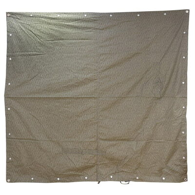 軍放出品テントシートポンチョ東ドイツNVAレインドロップカモデッドストックレインコート雨合羽雨カッパPONCHO軍用ナイロンポンチョミリタリー