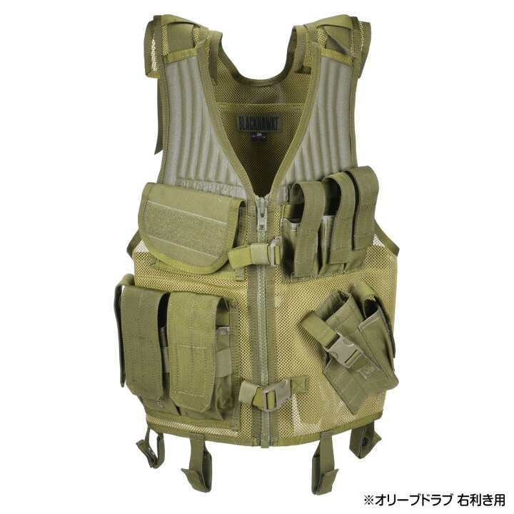 楽天市場】BLACKHAWK タクティカルベスト MOLLE対応 オメガエリート 