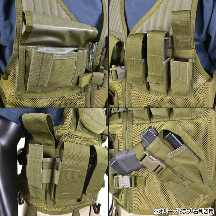楽天市場】BLACKHAWK タクティカルベスト MOLLE対応 オメガエリート 