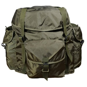 オーストリア軍放出品 バックパック KAZ 75 ナイロン製 オリーブドラブ 容量45L モデル75 払下げ品 リュックサック デイパック ザック ナップサック デイバッグ 背嚢 かばん カバン ミリタリー