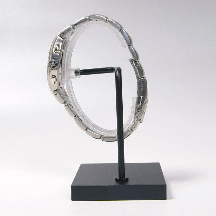PATIKIL 時計ディスプレイスタンド C形 シングル 時計ブレスレットディスプレイラック 透明時計ホルダー 56x37 mm 2個