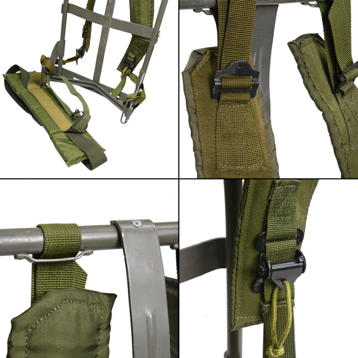 楽天市場】米軍放出品 アリスパック用フレーム LC-2 ショルダー 
