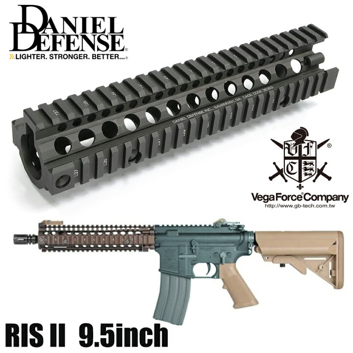 楽天市場】VFC ハンドガード DANIEL DEFENSE公認 RIS IIモデル 9.5inch 