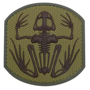 �~���X�y�b�N�����L�[ PVC�p�b�` Frog Skeleton �x���N���t�� [ �I���[�u�h���u ] MSM MIL-SPEC MONKEY �t���b�O�X�P���g�� �X�J���t���b�O �~���^���[ ���b�y�� �A�b�v���P �T�o�Q? �~���^���[���b�y��
