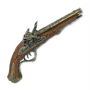 DENIX モデルガン 古式銃 ナポレオン ダブルバレル 1026 デニックス アンティーク銃 西洋銃 装飾銃 装飾用長短銃 火縄銃 リボルバー