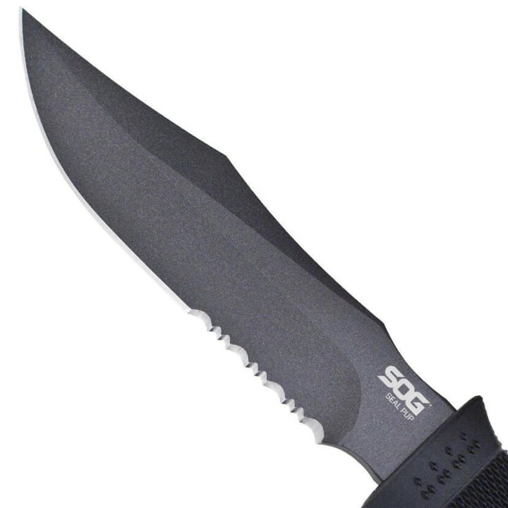 楽天市場】SOG アウトドアナイフ SEAL PUP M37N-CP モール対応シース付 