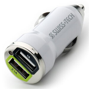 SWISS+TECH VK[\Pbg USBA_v^[ fA|[g 12VCSWH-USB2 XCXebN  [d 12V USB|[g J[`[W[ ԍڏ[d ϊ `FW[ ԗp ԗp ԗpi J[ObY 