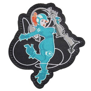 �~���X�y�b�N�����L�[ �p�b�` Space Girl �x���N���t�� �~���^���[�p�b�` �~���^���[���b�y�� �A�b�v���P MIL-SPEC MONKEY Morale Patch �s���i�b�v �F�� ���� �X���[�u�o�b�W ���b�y�� �h�J �G���u����
