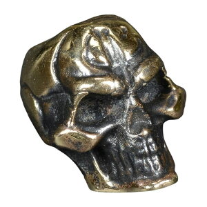 BASTINELLI KNIVES ビーズ 髑髏 ピューター製 スカルビーズ BAS227S バスティネリ ドクロ ナイフアクセサリー 数珠玉 南京玉 飾り?クラフトビーズ アクセ制作 手芸 ハンドメイド パーツ 部品