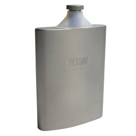 VARGO チタン製スキットル 酒用ボトル 容量240ml ファンネル付き バーゴ ヴァーゴ Titanium Funnel Flask フラスクボトル 酒入れ アウトドア用品 ウォーターボトル マグボトル キャンプ 登山 スポーツ 水筒