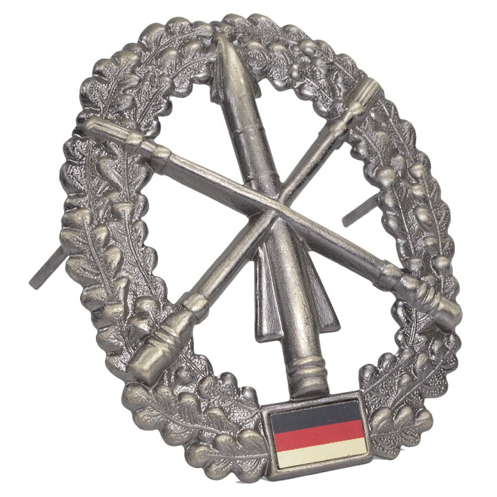 ドイツ軍放出品 記章ピンバッジ 4本ピン Air Artillery Bw Barett Defense エンブレム ピンズ ベレー帽用 ミサイル ミリタリーグッズ ミリタリーサープラス ミリタリーバッジ メタル 独軍 紋章 防空砲兵科章 防空砲兵部隊 陸軍 階級章徽章 完売 防空砲兵部隊