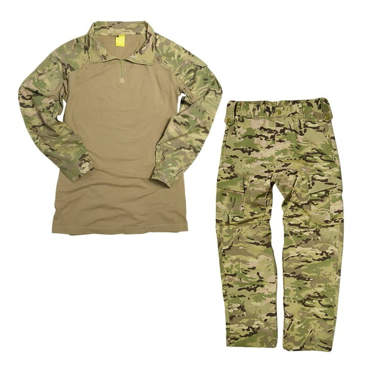 楽天市場】ウクライナ軍放出品 迷彩服 マルチカム BDU上下セット 