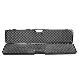S&T ガンケース PTシリーズ 4点ロック スコープ収納対応 〜120cm 1丁用 STGC07BK プラスチック製 樹脂製 銃 カービン 長物 ライフル 散弾銃 エアガン ケース ショットガン ショットガンケース 保管用 キャリー用 持ち運び