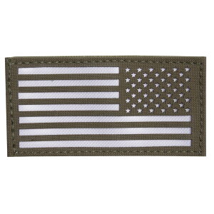 FIRST SPEAR by  o[X R[fn xN [ W[O[&zCg ] t@[XgXsA Reverse American Flag Fabric Backed Cell Tag o[XAJtbOt@ubN