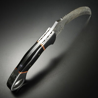 楽天市場 カランビット ダマスカス鋼 Dm1177 登山 魚釣り フィッシングナイフ キャンプナイフ アウトドアナイフ ハンティングナイフ 狩猟 サバイバルナイフ シースナイフ 刃物 渓流ナイフ ミリタリーショップ レプマート