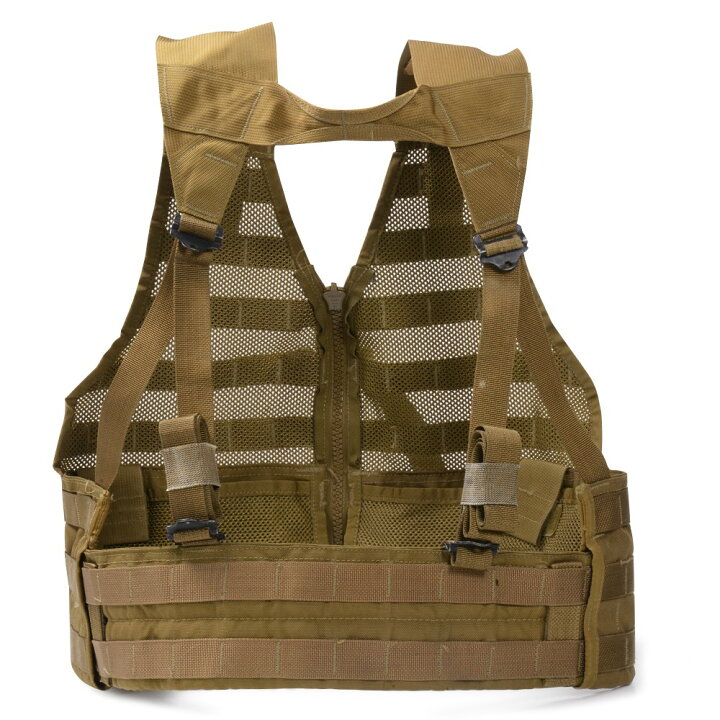 楽天市場】米軍放出品 SDS ジッパー付きFLCベスト MOLLE2 [ 可 
