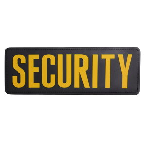 �~���X�y�b�N�����L�[ �p�b�` SECURITY �x���N���t�� PVC�� [ M�T�C�Y / �u���b�N&�S�[���h ] MIL-SPEC MONKEY MSM ���b�y�� �A�b�v���P �x�� �ۈ��� �~���^���[ �T�o�Q�[ �|���X���b�y�� LE���� �x�@��