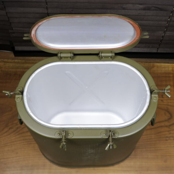 楽天市場】チェコ軍放出品 ミリタリーフードコンテナ 保温ボックス 約 