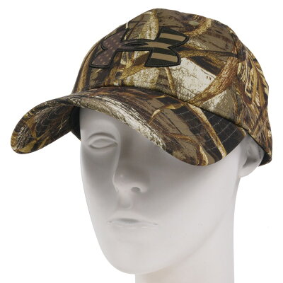 アンダーアーマーリアルツリーMAX-5柄キャップ1300488フリーフィットUnderArmourREALTREE帽子FreeFitベースボールキャップ野球帽メンズワークキャップハットミリタリーキャップ星条旗ロゴ刺繍吸水速乾