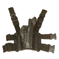 米軍放出品 レッグホルスター BLACKHAWK Serpa L3 ベレッタM92/M9 レール非対応 430604BK [ 右用 / 可 ] …