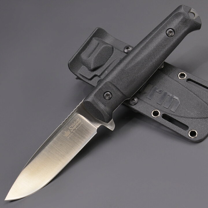 楽天市場】Kizlyar ロシア製 アウトドアナイフ シュトゥルム AUS-8  