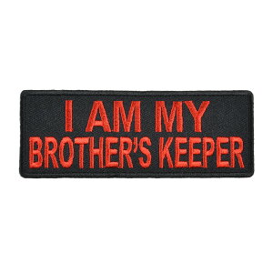 �~���^���[�p�b�` I AM MY BROTHER´S KEEPER �A�C�����V�[�g�t �~���^���[���b�y�� �A�b�v���P �L�� �J�� �ݏ� ���� ���� �K���� �X���[�u�o�b�W �p�� �C���O���b�V�� English �������胏�b�y�� ���b