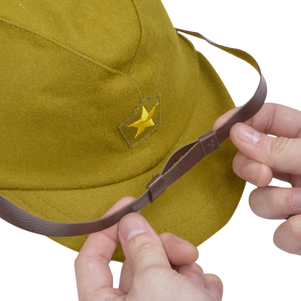 楽天市場】帽垂付き略帽 復刻品 大日本帝国陸軍 WW2 WWII 戦闘帽 軍帽