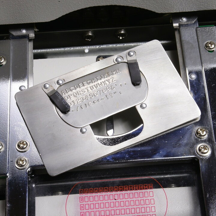 楽天市場】ドッグタグ専用 刻印機 ドッグタグマシーン 打刻機 認識票 
