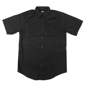 5.11 Tactical �����V���c Pro Short Sleeve Shirt �e�t�����������H 71175 [ S�T�C�Y / �u���b�N ] 5.11�^�N�e�B�J�� �V���[�g�X���[�u�V���c �������H Taclite�V���c �V���c BDU ACU ���� �A�[�~�[ �R���o�b�g 